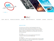 Tablet Screenshot of nicbh.com